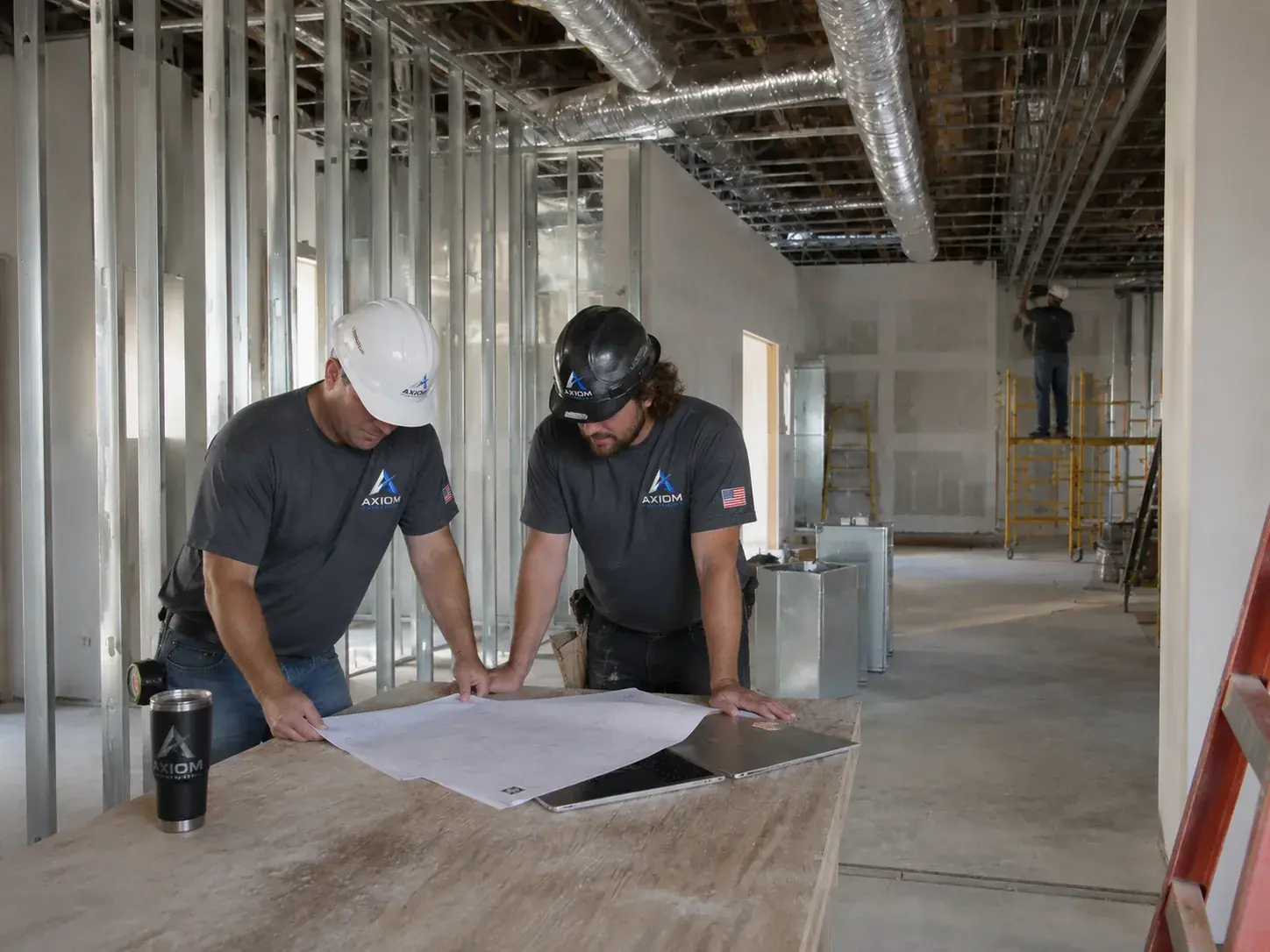 Commercial Construction — Ground-up and buildouts, run with discipline